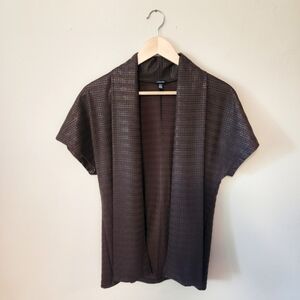 Rafaella Brown Leathery Drape
